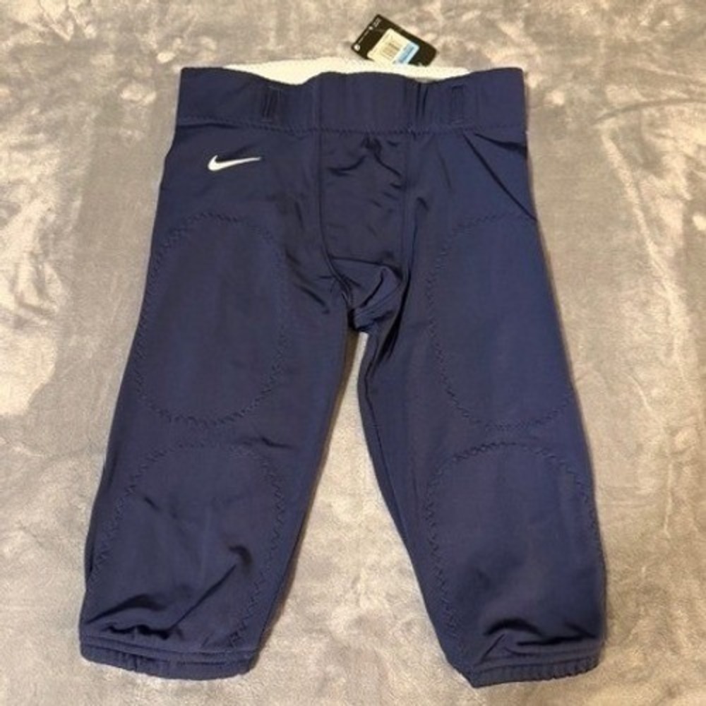 Nike Team Destroyer Football Pants Navy Blue Mens Medium NWT‎